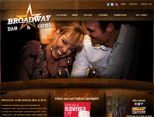 Tablet Screenshot of broadwaybarandgrill.ca